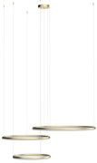 Lustra cu 3 inele LED si telecomanda HALO PENDANT GO 120+100+80 CCT