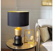 Lampă de masă Eglo 390188 LAURIGNANO 1xE27/40W/230V negru/auriu