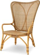 Fotoliu din ratan design LUX, Colony natur honey