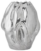 Vază argintie din gresie (înălțime 29 cm) Bobby – Bloomingville