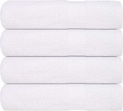 vidaXL Prosoape de mâini, FROGN, 4 buc., alb, 50x100 cm, 360 g/m²