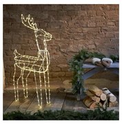 Decorațiune LED de Crăciun de exterior TUBY DEER 220xLED/0,06W/6/230V IP44 Eglo 411448