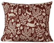 Husa de perna din microfibra FOREST ANIMALS 70x90 cm, maro