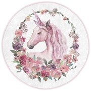 Covor pentru copii roz ø 120 cm Comfort – Mila Home