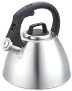 Fierbător fluierător Klausberg KB 7951, 2.5 l, Oțel inoxidabil, Mâner termoizolant, Inducție, Onix mat