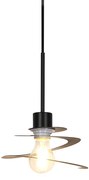 Lampă pendantă de design cu abajur spiralat 20 cm - Scroll