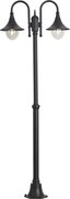 Felinar clasic de exterior negru 200cm IP44 - Daphne