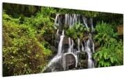 Tablou - Cascadă tropicală (120x50 cm)