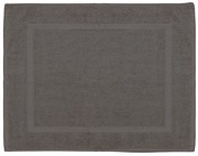 Covoras de baie BASIC 45x65 cm gri inchis, 100% bumbac