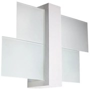 Aplică LED HERA 1xE27/7,5W/230V alb Brilagi