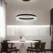 Lustra LED Cu Telecomanda, Elit's Esn1437BK, 146w