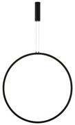 Pendul LED dimabil design modern Change negru 80,7cm
