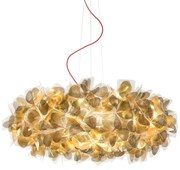 Lustra design unicat realizata manual Clizia Mama Non Mama Gold, 78cm