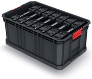 Cutie transport C, 52 x 32,9 x 21 cm, 7 organizatoare, negru