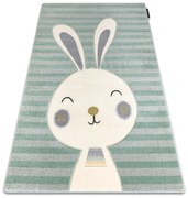 Covor PETIT RABBIT iepure verde