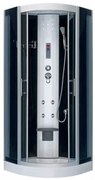 Cabină de duș cu hidromasaj LETICIA80, dimensiuni 80x80x219 cm