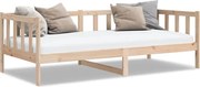 vidaXL Pat de zi, 90x200 cm, lemn masiv de pin