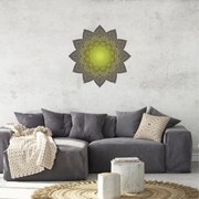 Autocolante de perete - Mandala verde
