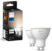 SET 2x bec LED dimabil Philips Hue WHITE GU10/4,2W/230V 2700K