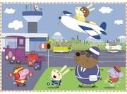Trefl Puzzle Peppa Pig: Amintiri de vacanță, 4in1