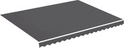 vidaXL Material de rezervă copertină, antracit, 4,5x3,5 m