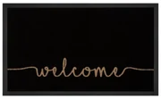 Covoraș intrare Hanse Home Cozy Welcome 45x75 cm, negru