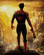 Pictura pe numere cu un cadru "Spider-man 2" 50x40 cm