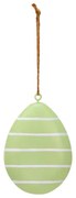 Oua metalice suspendate PASTEL EGG - mai multe culori Culoare: Verde