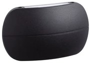 Aplica LED iluminat exterior ambiental, IP65, PRATO negru