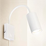 Brilagi - Lampă flexibilă de perete SELE 1xGU10/30W/230V albă