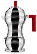 Aparat pentru espresso  Pulcina, inducție, 300 ml, roșu- Alessi