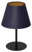 Lampă de masă ARDEN 1xE27/60W/230V d. 20 cm mov/aurie