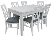 Set de sufragerie pentru 6 persoane Fern (Alb) (Granada 2725). 1058642