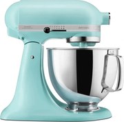 Mixer planetar KitchenAid Artisan Elegance 5KSM125EMI Mineral water, 300 W, 4,8 l, Transmisie directa, 10 viteze, Turcoaz