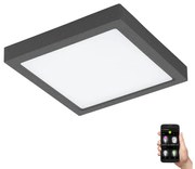 Corp de iluminat LED dimabil pentru baie ARGOLIS-C 22W/230V IP44 antracit Eglo 33578