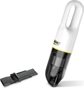 Aspirator de mаnа Karcher CVH 2, 70 W, 150 ml, Baterie Li-ion 2 Ah/7,2 V, Autonomie de 10 minute, Filtru lavabil, Alb