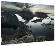 Tablou - Munții norvegieni (90x60 cm)