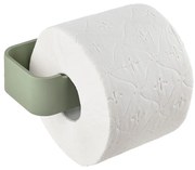 Suport pentru hârtie igienică verde deschis de montat pe perete din metal Ume – Zone