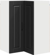 vidaXL Dulap de bucătărie cu raft Negru 57 x 57 x 80 cm Lemn compozit