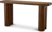 Consola LUX din Lemn, Furnir Okoume, Lindbrook 150x40cm
