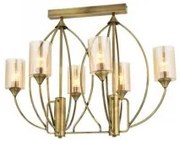 Lustra clasica 6 becuri E27 AV-1660-6E-YM AVONI