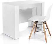 Consola extensibila tip masa Roni - ALB FRASIN - 230 cm / 90 cm/H 75 cm - 10