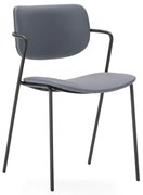 Scaune de dining gri-închis 2 buc. Maika – Marckeric