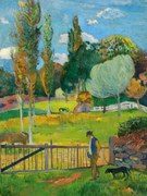 Reproducere A Walk in The Park, Paul Gauguin