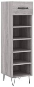 vidaXL Pantofar, gri sonoma, 30x35x105 cm, lemn compozit