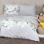 Lenjerie pat din bumbac 4Home Jasmine Love, 140 x 200 cm, 70 x 90 cm
