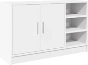 vidaXL Dulap de chiuvetă, alb, 90x29x55 cm, lemn prelucrat
