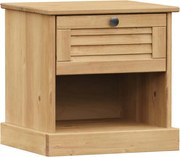 vidaXL Noptieră "VIGO", 42x35x40 cm, lemn masiv de pin