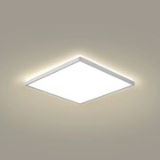Brilagi - Plafonieră LED ULTRA SLIM pentru baie, 18W, 230V, 30x30 cm, argintie, IP54