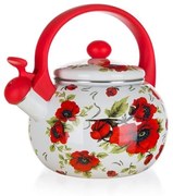 Ceainic smălțuit Banquet Poppy, 2,2 l